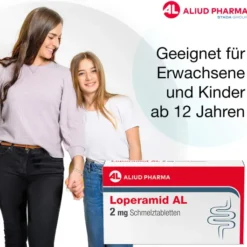 Loperamid AL 2 mg 12 Schmelztabletten