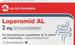 Loperamid AL 2 mg 12 Schmelztabletten