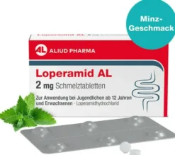 Loperamid AL 2 mg 12 Schmelztabletten