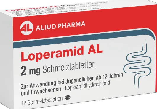 Loperamid AL 2 mg 12 Schmelztabletten
