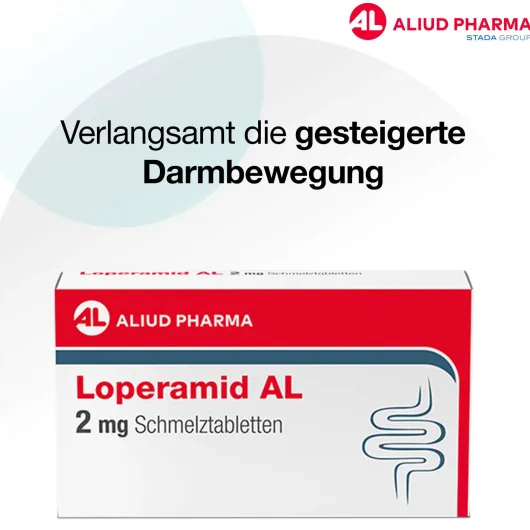 Loperamid AL 2 mg 12 Schmelztabletten