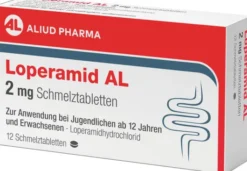 Loperamid AL 2 mg 12 Schmelztabletten