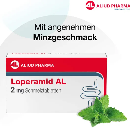 Loperamid AL 2 mg 12 Schmelztabletten