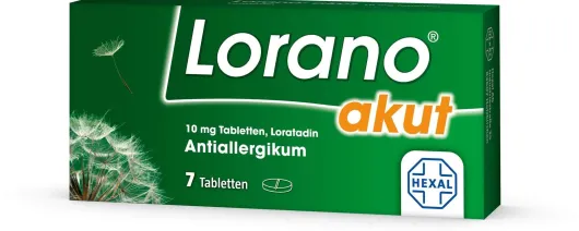 Lorano akut Antiallergikum 7 Tabletten