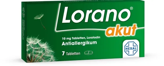 Lorano akut Antiallergikum 7 Tabletten