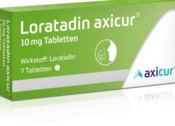 Loratadin Axicur 10 mg 7 Tabletten