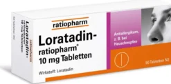 Loratadin Ratiopharm 10mg 50 Tabletten