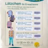 Lätzchen Erwachsene 2-Seitig Textil Mit Folie Druckknopfe