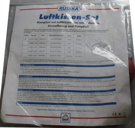 Luftkissen Set Gummi 40 cm