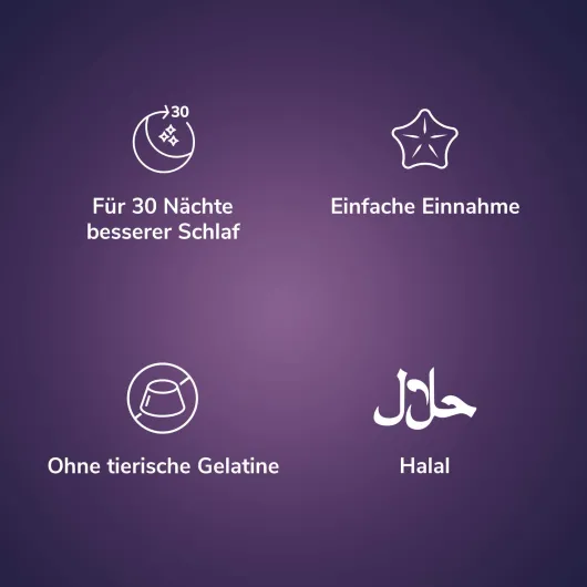 Lunalaif Guter Schlaf Gummies 30 Stück