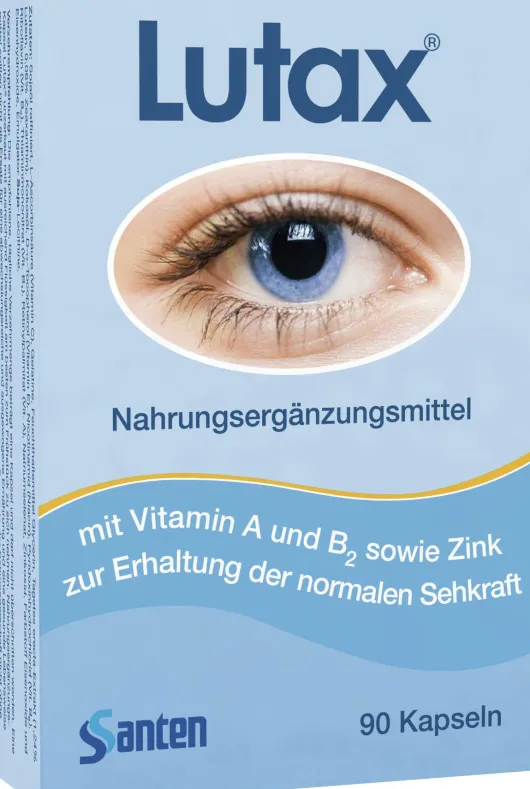 Lutax 10 mg Lutein 90 Kapseln