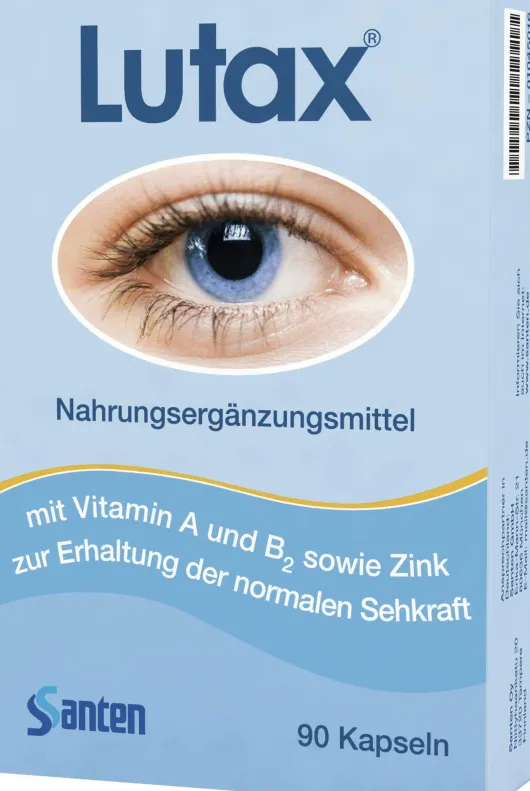 Lutax 10 mg Lutein 90 Kapseln