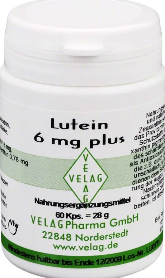 Lutein 6 mg Plus Kapseln