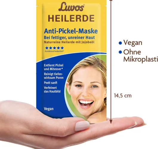 Luvos Heilerde Gesichtsmaske 15 G Paste