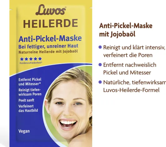 Luvos Heilerde Gesichtsmaske 15 G Paste
