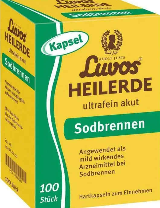 Luvos Heilerde Ultrafein Akut Sodbrennen Kapseln
