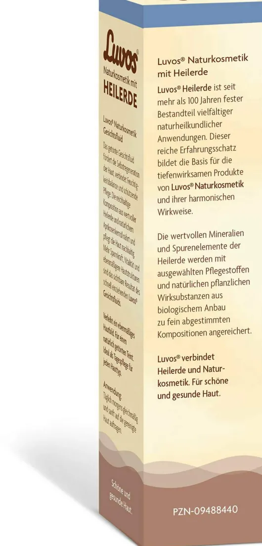 Luvos Naturkosmetik Getöntes Gesichtsfluid Hell 50 ml