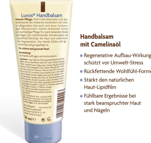 Luvos Naturkosmetik Handbalsam Intensivpflege