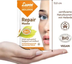 Luvos Naturkosmetik Heilerde 2 X 7,5 ml Repair Maske