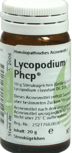 Lycopodium Phcp 20 G Globuli