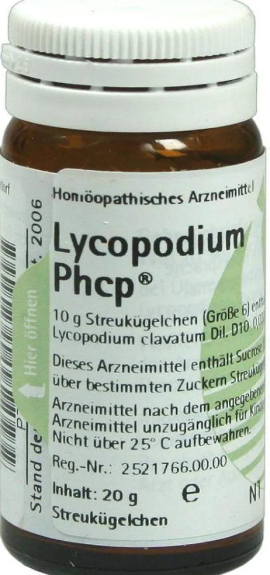 Lycopodium Phcp 20 G Globuli