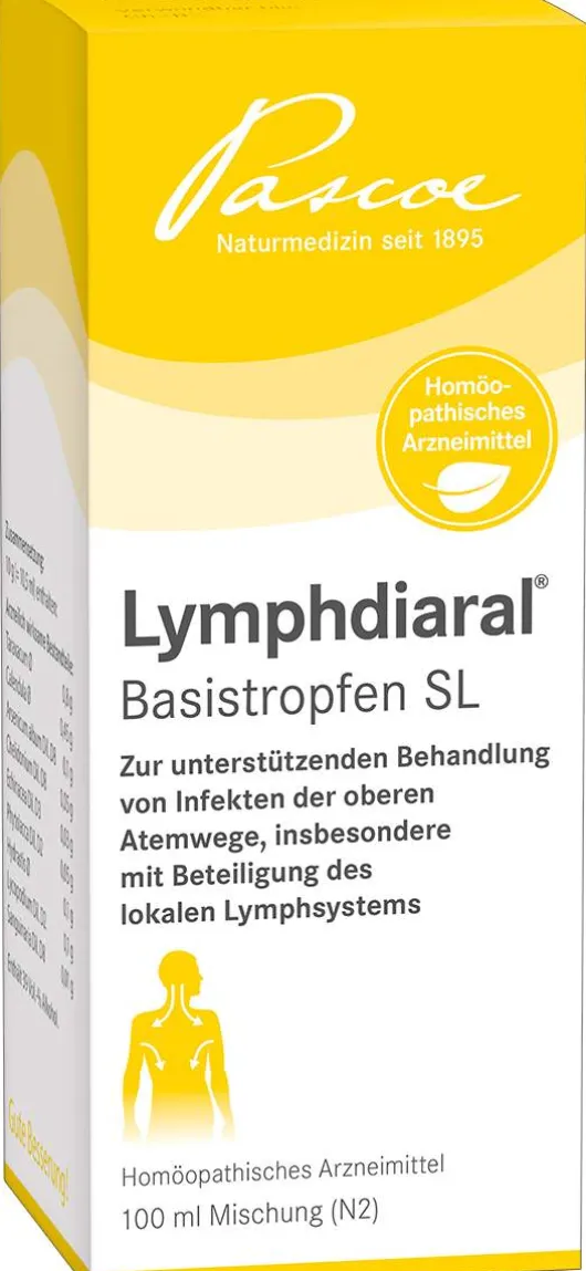 Lymphdiaral 100 ml Basistropfen Sl