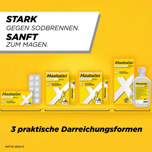 Maaloxan 25 mVal 2 x 100 Kautabletten