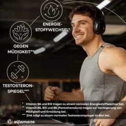 Maca Schwarz + Tribulus + Ginseng Komplex 180 Kapseln