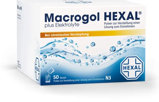 Macrogol Hexal Plus Elektrolyte 50 Beutel