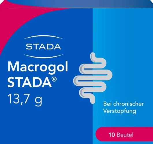 Macrogol Stada 13,7 G Pulver 10 Beutel