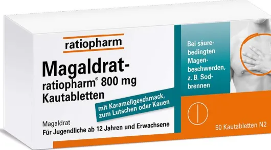 Magaldrat-ratiopharm 800 mg 50 Tabletten