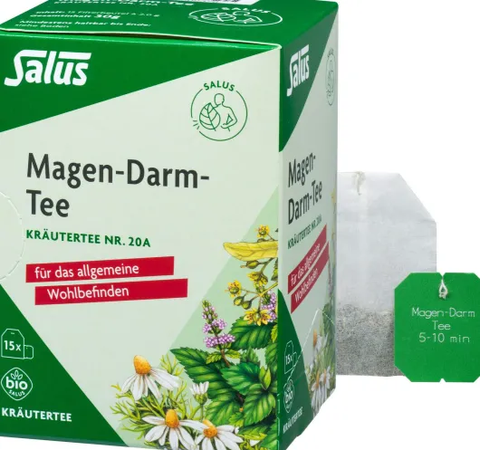 Magen Darm Tee Kräutertee Nr. 20a Bio Salus 15 Filterbeutel