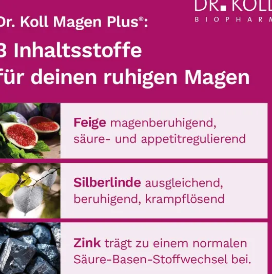 Magen Plus Dr.Koll Gemmo Feige Linde Zink Tropfen 50ml