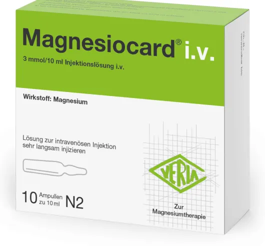 Magnesiocard I.V. Injektionslösung 10 X 10 ml