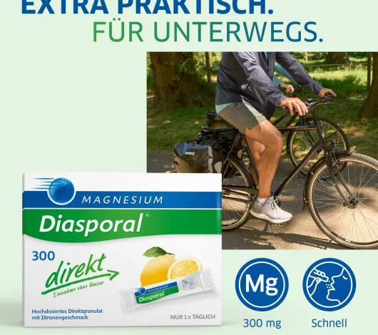 Magnesium Diasporal 300 Direkt 20 Sticks Granulat