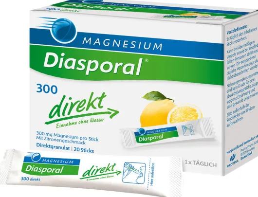 Magnesium Diasporal 300 Direkt 20 Sticks Granulat