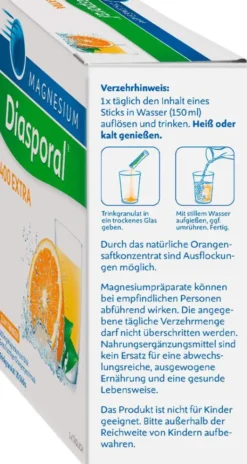 Magnesium Diasporal 400 Extra Trinkgranulat 20 Stück
