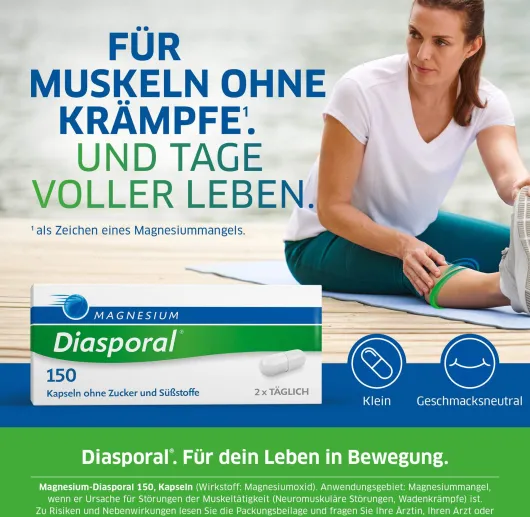 Magnesium Diasporal 150 50 Kapseln