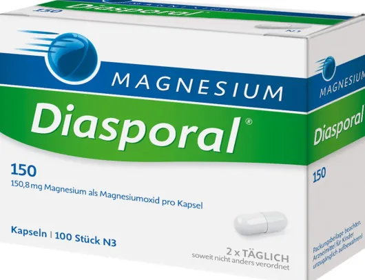 Magnesium Diasporal 150 100 Kapseln