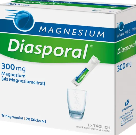 Magnesium Diasporal 300 mg 20 Granulat Beutel