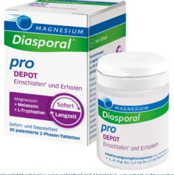 Magnesium Diasporal pro DEPOT Einschlafen + Erholen 30 Tabletten