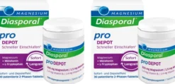 Magnesium Diasporal pro Depot Schneller Einschlafen 2 x 30 Tabletten