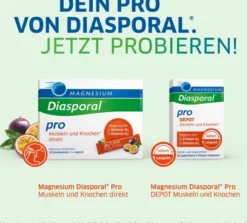 Magnesium Diasporal Pro Muskeln und Knochen direkt Direktgranulat 30 Sticks