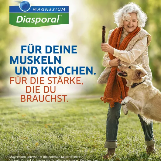 Magnesium Diasporal Pro Muskeln und Knochen direkt Direktgranulat 30 Sticks