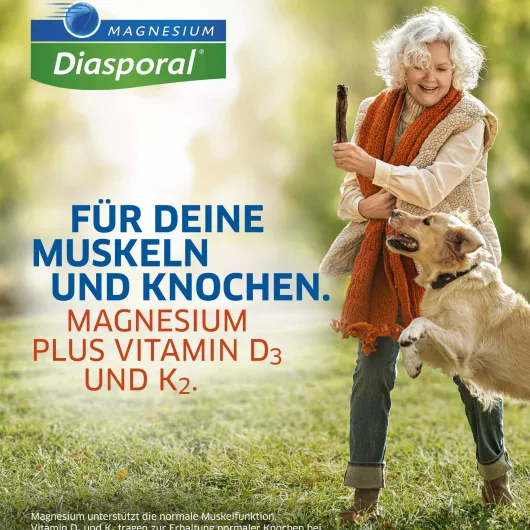 Magnesium Diasporal Pro Muskeln und Knochen direkt Direktgranulat 30 Sticks