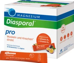 Magnesium Diasporal Pro Muskeln und Knochen direkt Direktgranulat 30 Sticks