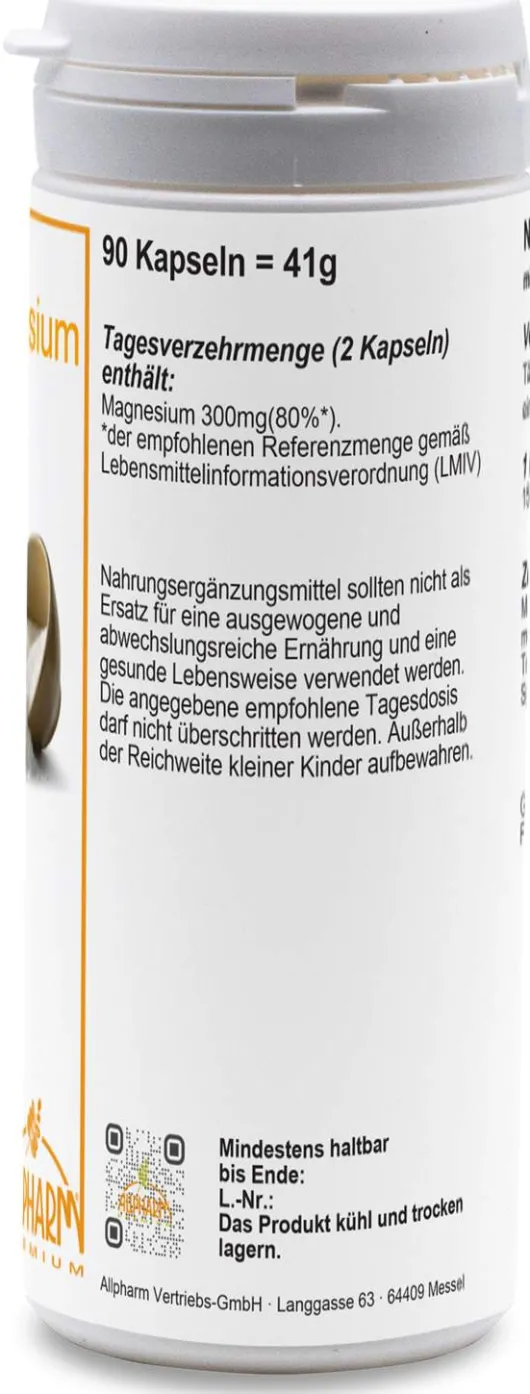 Magnesium Kapseln 90 Stück