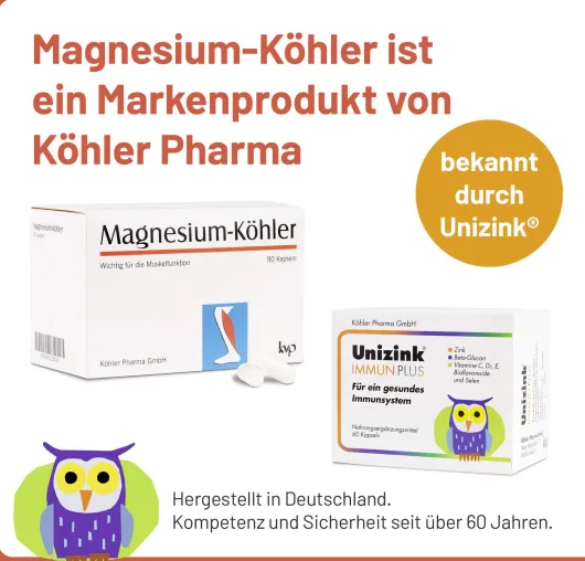 Magnesium Köhler 90 Kapseln