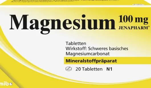 Magnesium 100 mg Jenapharm 20 Tabletten
