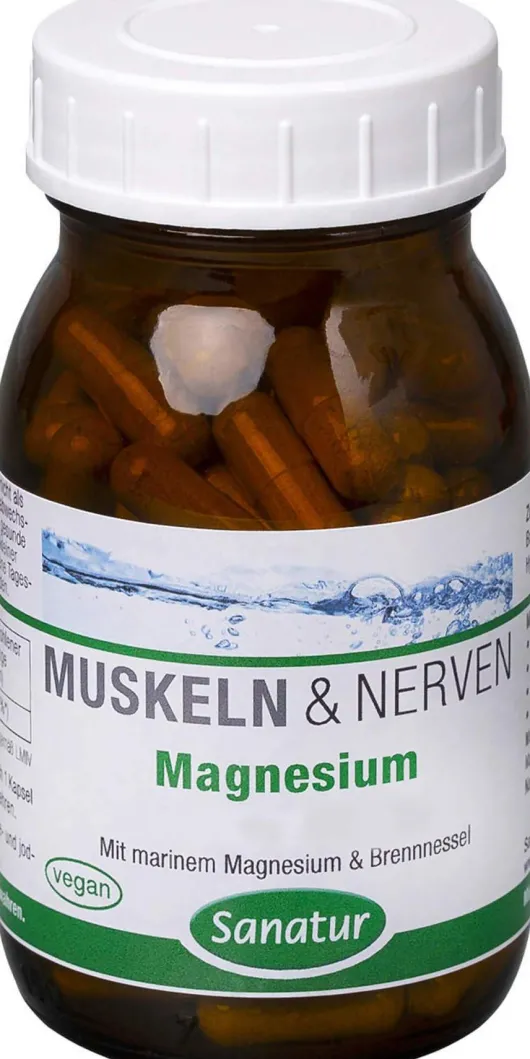 Magnesium 100 % Natürlich 100 Kapseln